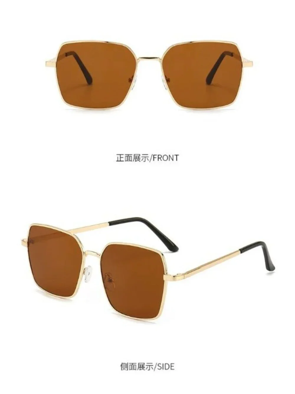 Boutique square lenses